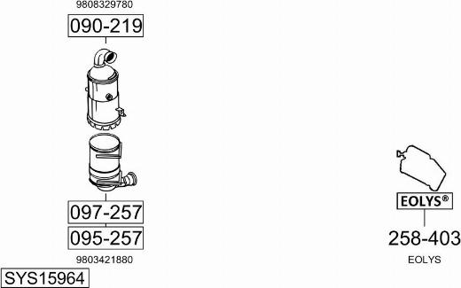 Bosal SYS15964 - Exhaust System car-mod.net