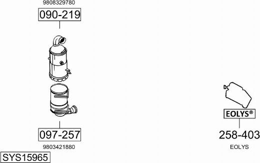 Bosal SYS15965 - Exhaust System car-mod.net