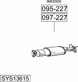 Bosal SYS13615 - Exhaust System car-mod.net