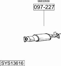 Bosal SYS13616 - Exhaust System car-mod.net