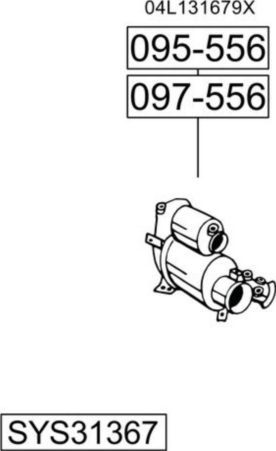 Bosal SYS31367 - Exhaust System car-mod.net