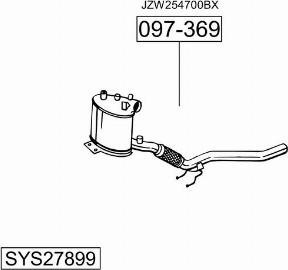 Bosal SYS27899 - Exhaust System car-mod.net
