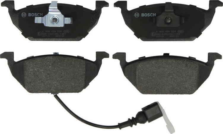 BOSCH 0 986 494 524 - Brake Pad Set, disc brake car-mod.net