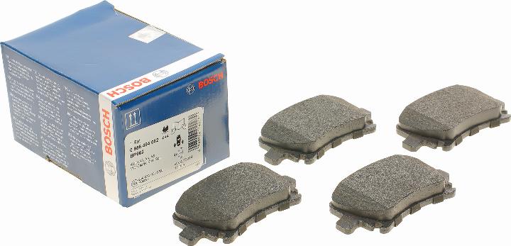 BOSCH 0 986 494 062 - Brake Pad Set, disc brake car-mod.net