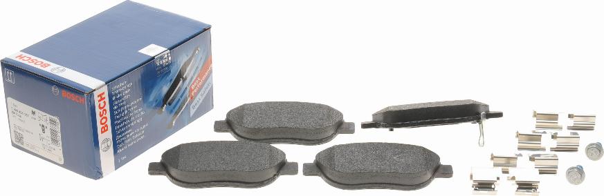 BOSCH 0 986 494 157 - Brake Pad Set, disc brake car-mod.net