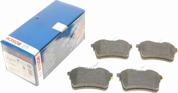 BOSCH 0 986 494 304 - Brake Pad Set, disc brake car-mod.net