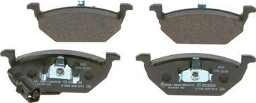 BOSCH 0 986 495 213 - Brake Pad Set, disc brake car-mod.net