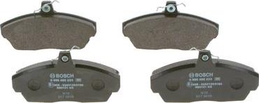 BOSCH 0 986 495 233 - Brake Pad Set, disc brake car-mod.net