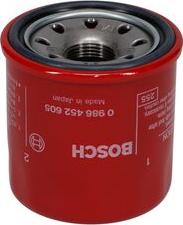 BOSCH 0 986 452 605 - Oil Filter car-mod.net