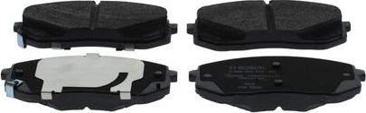 BOSCH 0 986 460 077 - Brake Pad Set, disc brake car-mod.net