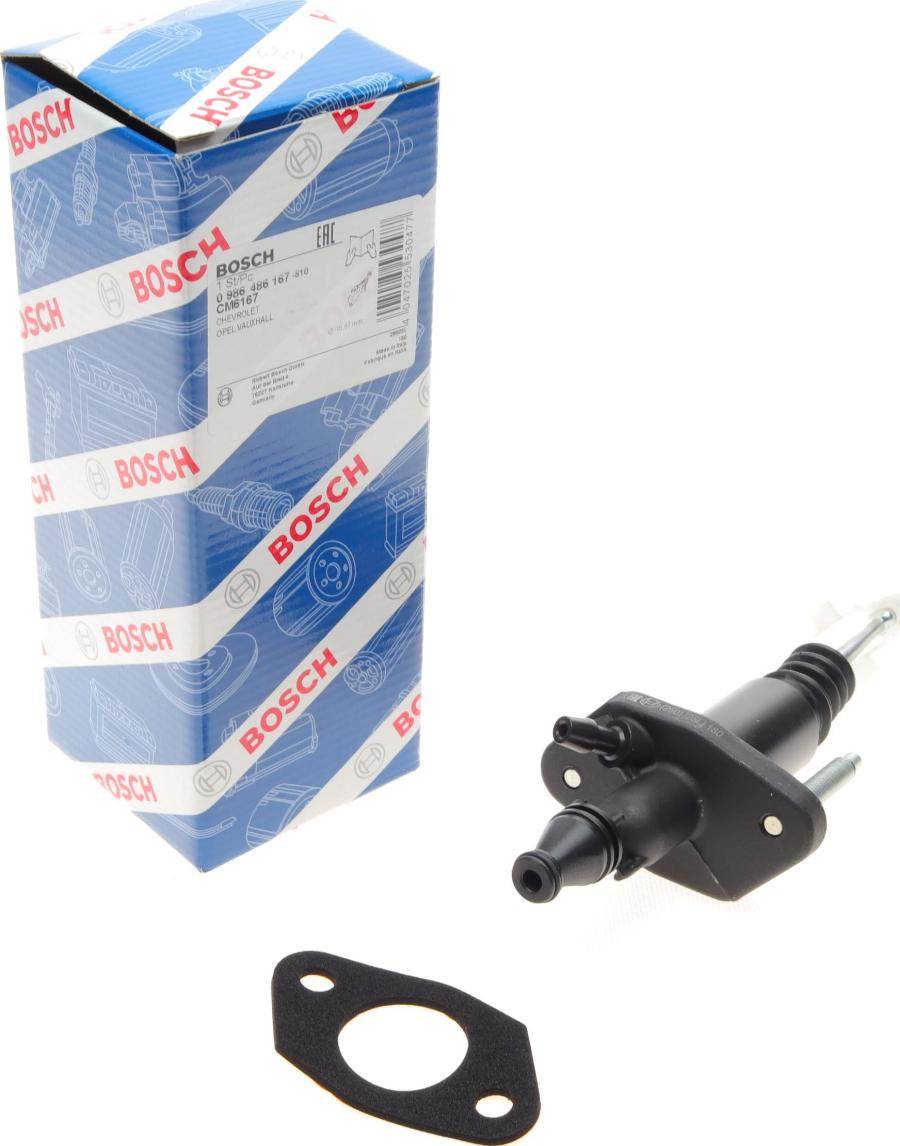 BOSCH 0 986 486 167 - Master Cylinder, clutch car-mod.net