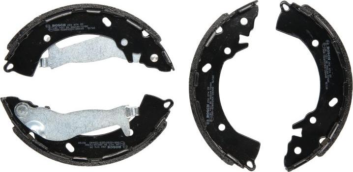 BOSCH 0 986 487 954 - Drum Brake Shoe Set car-mod.net