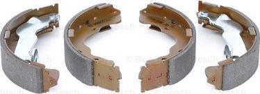 BOSCH 0 986 487 906 - Drum Brake Shoe Set car-mod.net