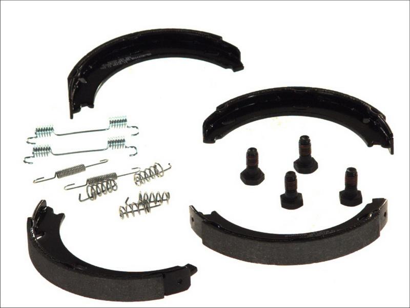 BOSCH 0 986 487 543 - Brake Shoe Set, parking brake car-mod.net