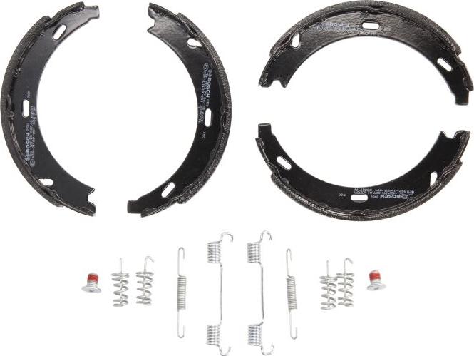 BOSCH 0 986 487 582 - Brake Shoe Set, parking brake car-mod.net