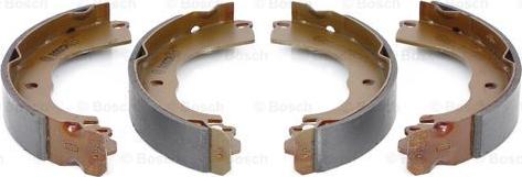 BOSCH 0 986 487 799 - Drum Brake Shoe Set car-mod.net