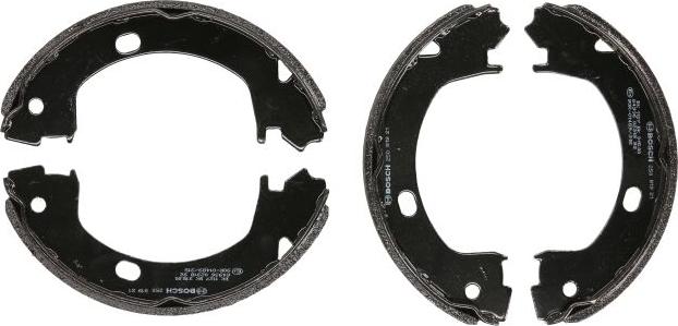 BOSCH 0 986 487 715 - Brake Shoe Set, parking brake car-mod.net