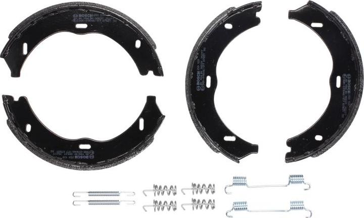 BOSCH 0 986 487 718 - Brake Shoe Set, parking brake car-mod.net
