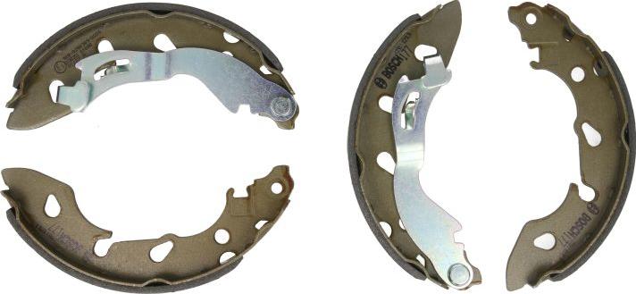 BOSCH 0 986 487 772 - Drum Brake Shoe Set car-mod.net