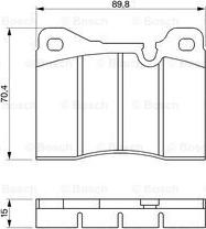 ACDelco AC058207D - Brake Pad Set, disc brake car-mod.net