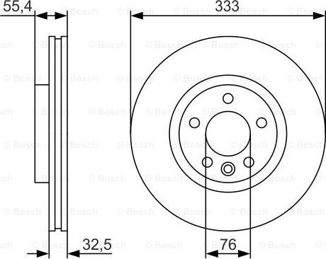 BOSCH 0 986 479 S72 - Brake Disc car-mod.net