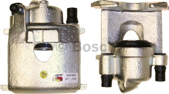 BOSCH 0 986 474 663 - Brake Caliper car-mod.net