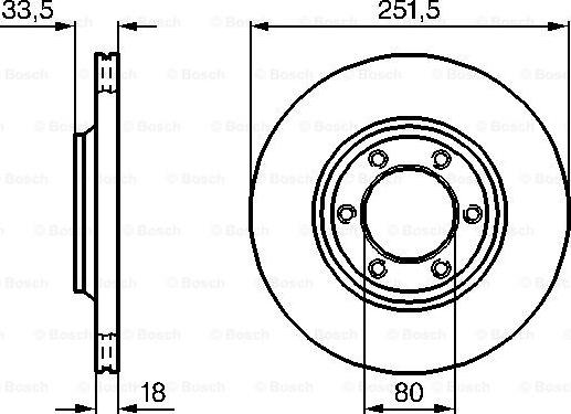 BOSCH 0 986 478 658 - Brake Disc car-mod.net
