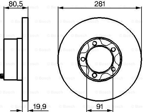 BOSCH 0 986 478 138 - Brake Disc car-mod.net