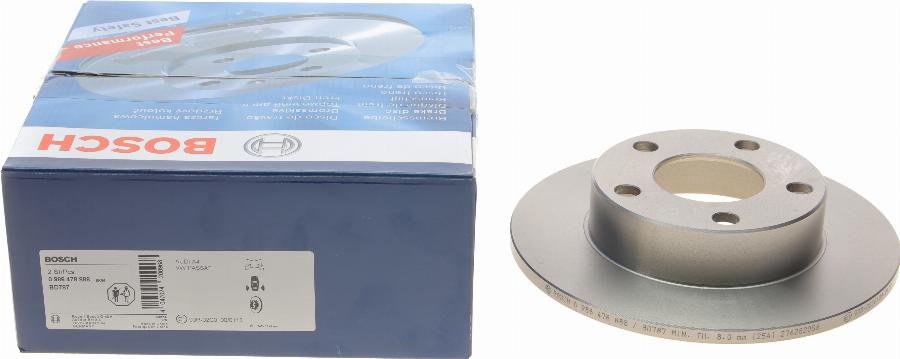 BOSCH 0 986 478 888 - Brake Disc car-mod.net
