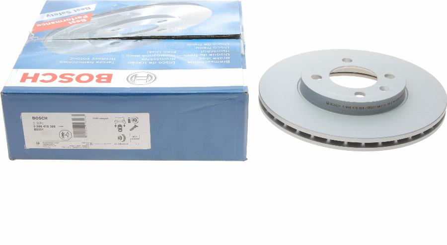 BOSCH 0 986 478 308 - Brake Disc car-mod.net