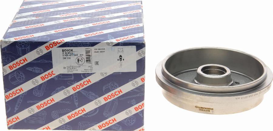 BOSCH 0 986 477 041 - Brake Drum car-mod.net