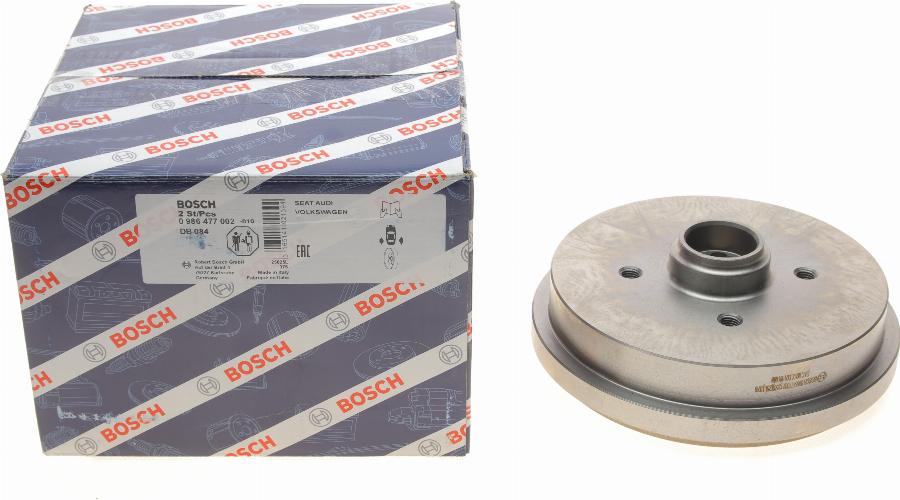 BOSCH 0 986 477 002 - Brake Drum car-mod.net
