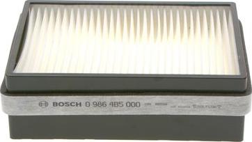 BOSCH 0 986 4B5 000 - Filter, interior air car-mod.net