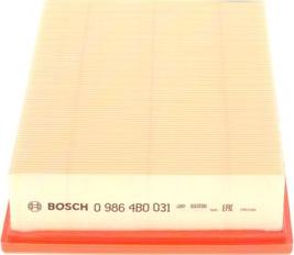 BOSCH 0 986 4B0 031 - Engine Air Filter car-mod.net