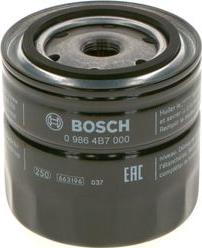 BOSCH 0 986 4B7 000 - Oil Filter car-mod.net