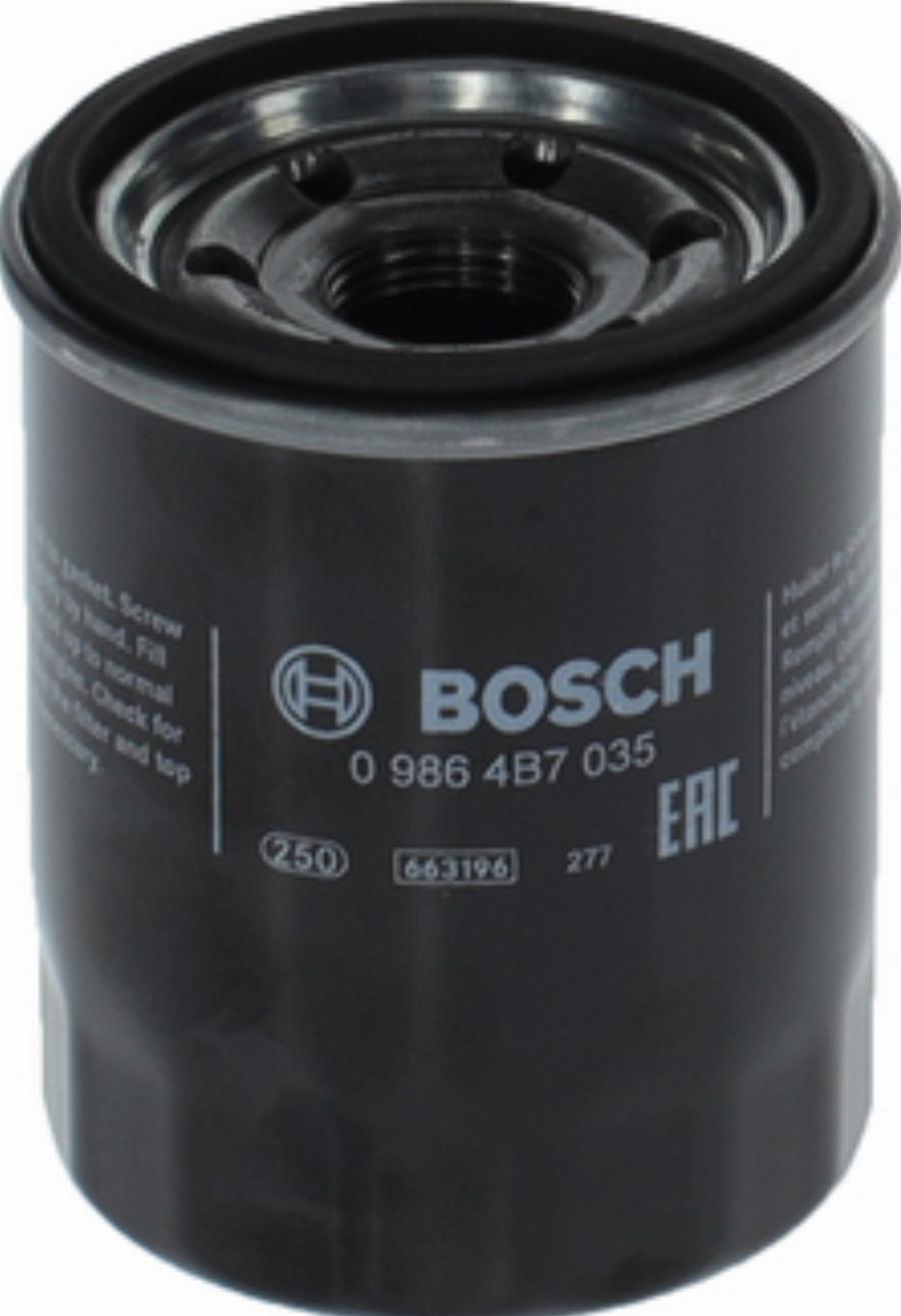 BOSCH 0 986 4B7 035 - Oil Filter car-mod.net
