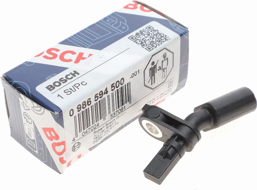 BOSCH 0 986 594 500 - ABS sensor, wheel speed car-mod.net