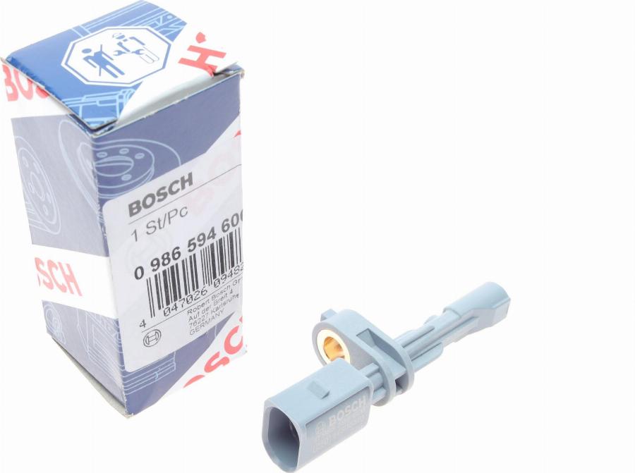 BOSCH 0 986 594 606 - ABS sensor, wheel speed car-mod.net