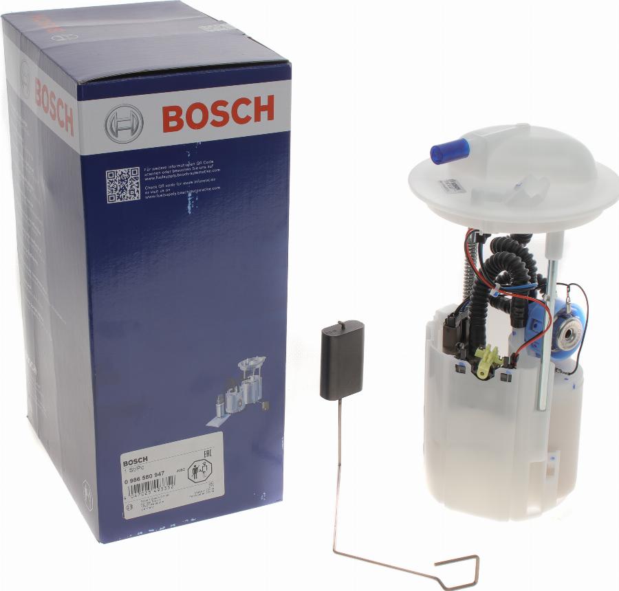 BOSCH 0 986 580 947 - Fuel Supply Module car-mod.net