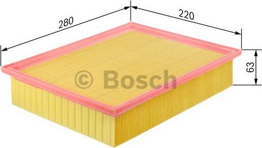 BOSCH 0 986 626 806 - Engine Air Filter car-mod.net