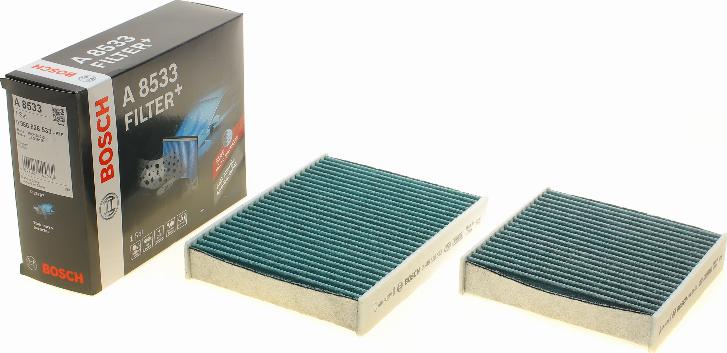BOSCH 0 986 628 533 - Filter, interior air car-mod.net