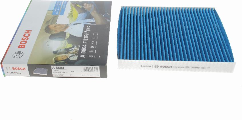BOSCH 0986628604 - Filter, interior air car-mod.net