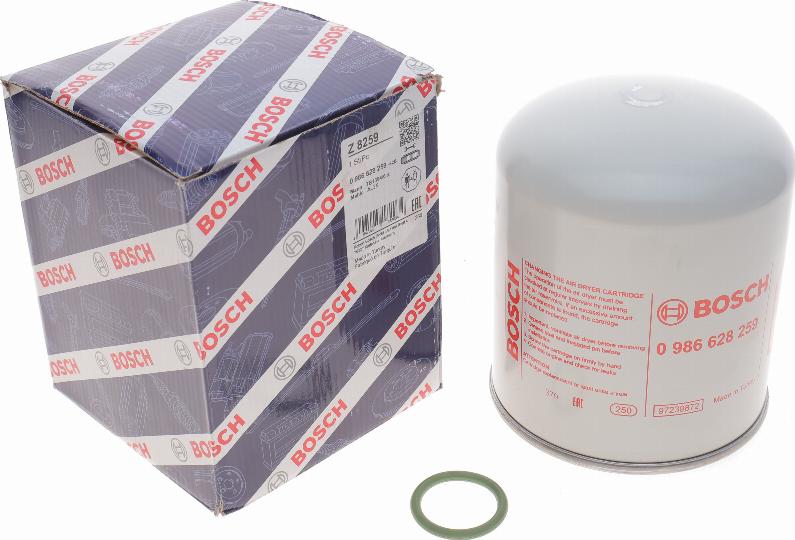 BOSCH 0 986 628 259 - Air Dryer Cartridge, compressed-air system car-mod.net