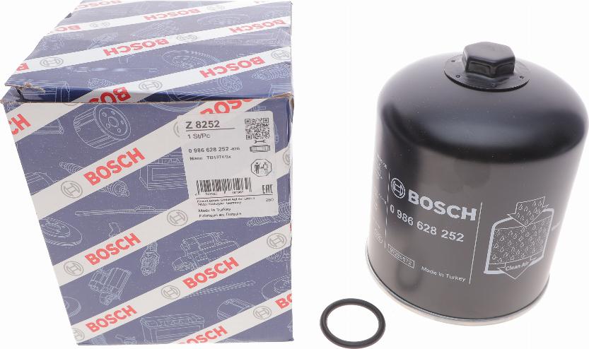 BOSCH 0 986 628 252 - Air Dryer Cartridge, compressed-air system car-mod.net