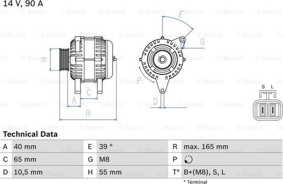 BOSCH 0 986 042 690 - Alternator car-mod.net