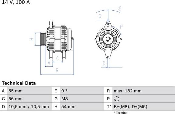 BOSCH 0 986 042 740 - Alternator car-mod.net