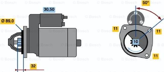 BOSCH 0 986 018 240 - Starter car-mod.net