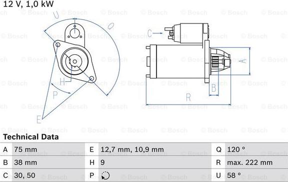 BOSCH 0 986 024 290 - Starter car-mod.net