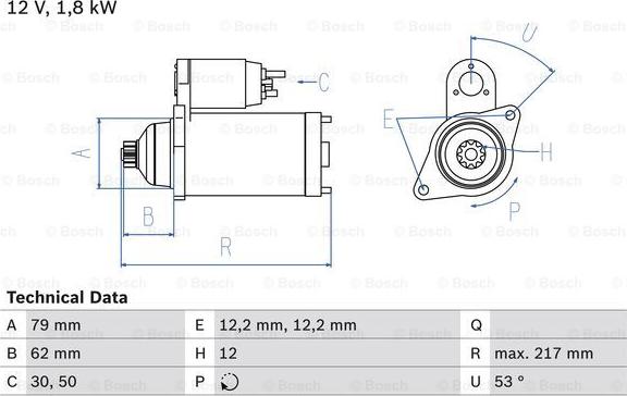 BOSCH 0 986 026 330 - Starter car-mod.net