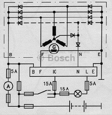 BOSCH 0 986 190 023 - Voltage regulator, alternator car-mod.net